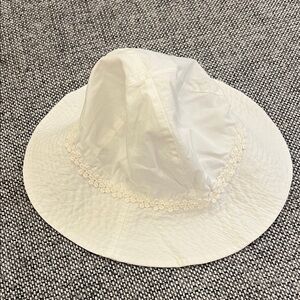 0-9M Carter's White Sun Hat for Kids